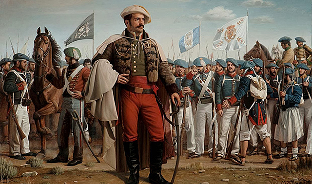 Fin de la Guerra Carlista: derrota del General Cabrera