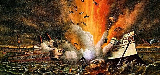 US Invasion of Cuba after U.S.S Maine explosion