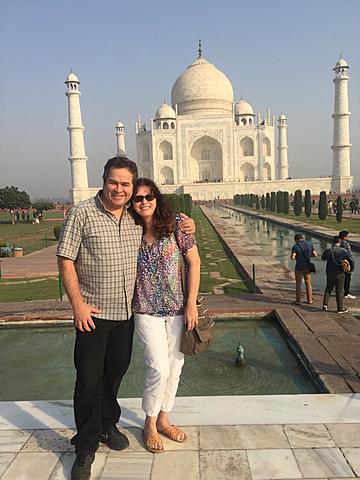 Goes on trip to India and Dubai with Monica