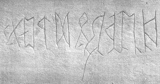 Urnordisk, det eldste språket i Norge.