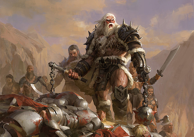 Barbarians' conquest.