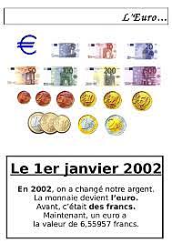 1er janvier : la monnaie officielle devient l'euro.