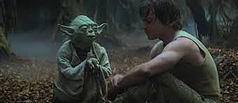 El entrenaiento jedi de Luke Skywalker