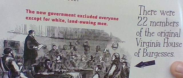 White settlers owning land 1619