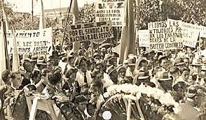 Huelgas en las grandes ciudades