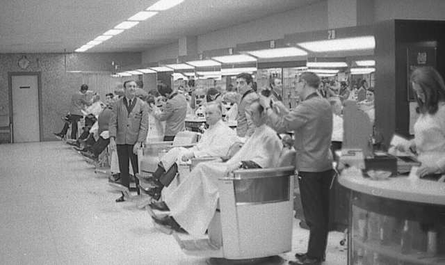 debut des travaux de construction du métro de Montréal