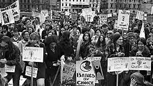 manifestation de femme par rapport a avortement