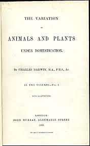 Se publica el libro 'Variación de las plantas y los animales en estado doméstico'