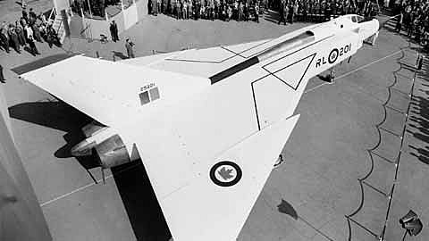 Premier vol de l'Avro Arrow CF-105
