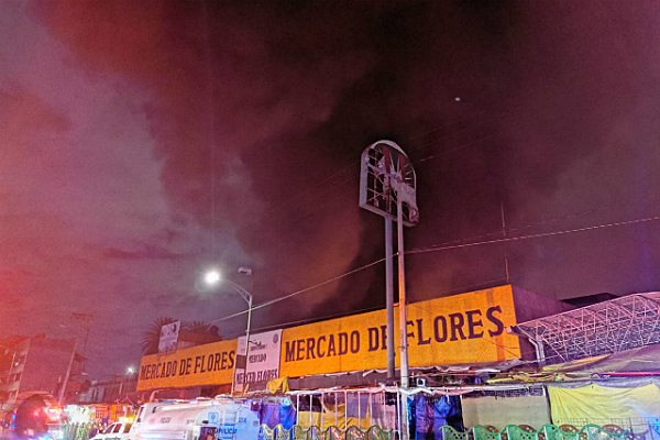 Tercer incendio de la Merced