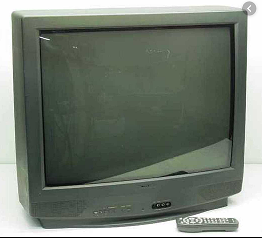 Receives first color television