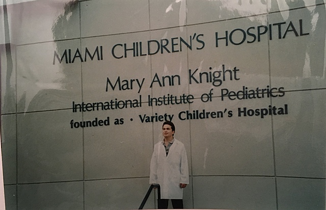 Started pediatric residency at Miami Children’s hospital