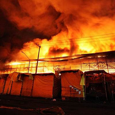 Timeline: Principales incendios en el mercado de La Merced