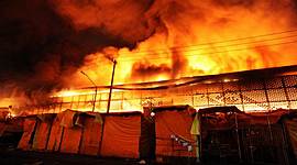 Timeline: Principales incendios en el mercado de La Merced