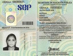 CARRERA PSICOLOGÍA CON CÉDULA PROFESIONAL