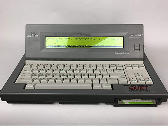 Introduced to word processors