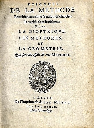 1637 Descartes: Discurs del metode