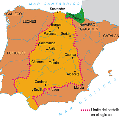 Timeline: Origen de la diversidad lingüística en España