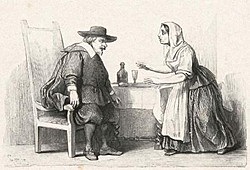 DON ABBONDIO SI CONFIDA CON PERPETUA