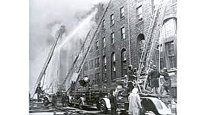 Incendie de l'hospice à Sainte-Cunégonde