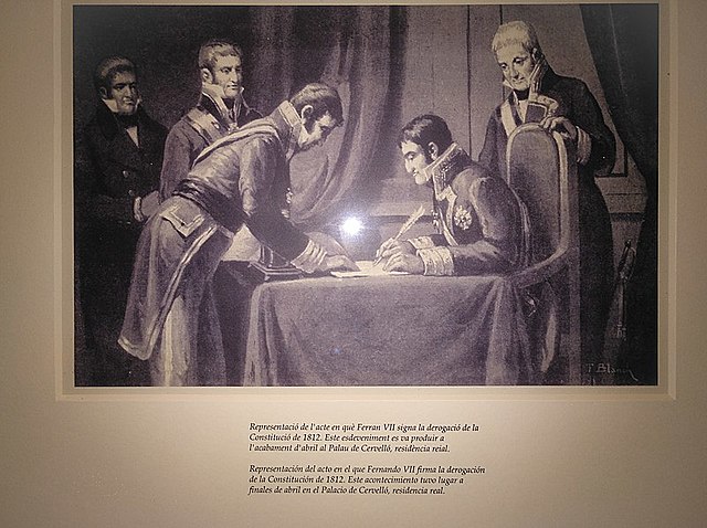 Derrogación de la Constitución de 1812