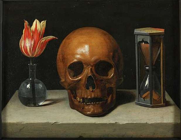 Mirabelle - Comment exposer ce qui n'est pas solide ? / Philippe de Champaigne: « Vanité, ou Allégorie de la vie humaine ».