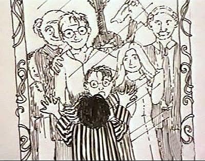 Harry discovers the mirror of Erised