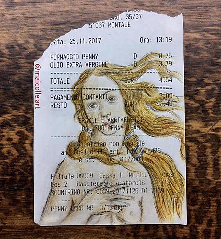 Elise - Créer avec des matériaux non artistique / Michael Moccia: "Black Siren"(2019)