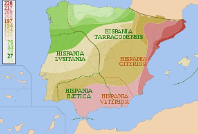 Ocupación de Hispania por los romanos
