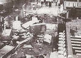 Explosion d'une bombe à la gare centrale de Montréal