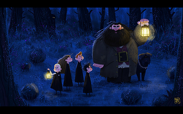 Ron, Harry and Hermione gets detention