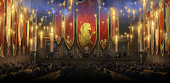 Quiddich and house cup awarded