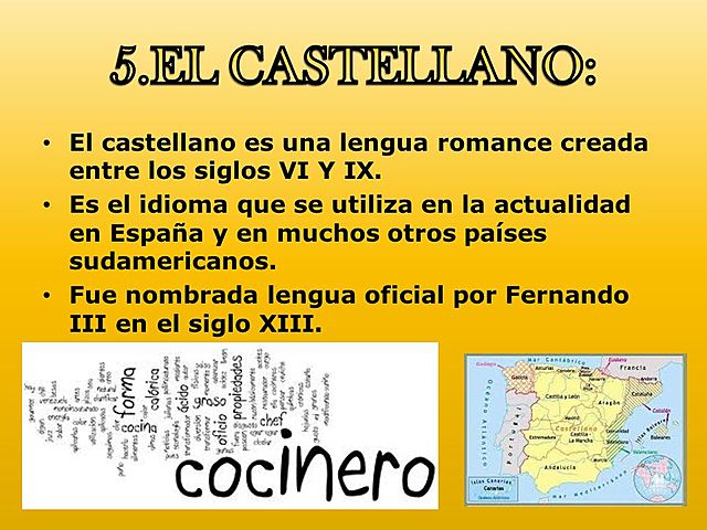 El castellano