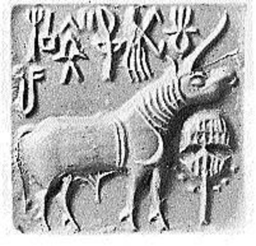 The Ancient indian alphabet 200 BC