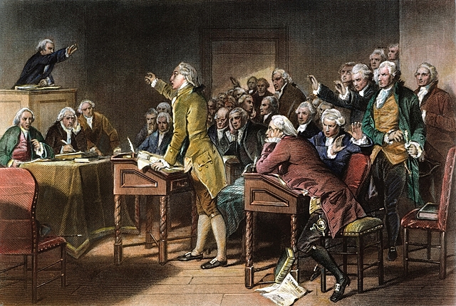 1765 Patrick henry speaks out against the stamp act