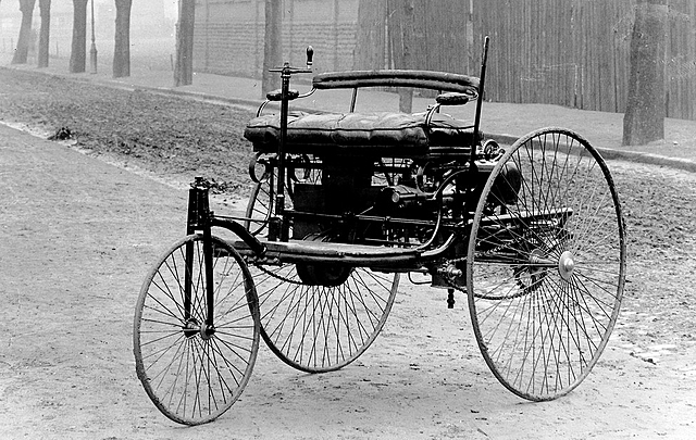 First petrol-powered car