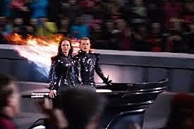 The parade of the 74th hunger games