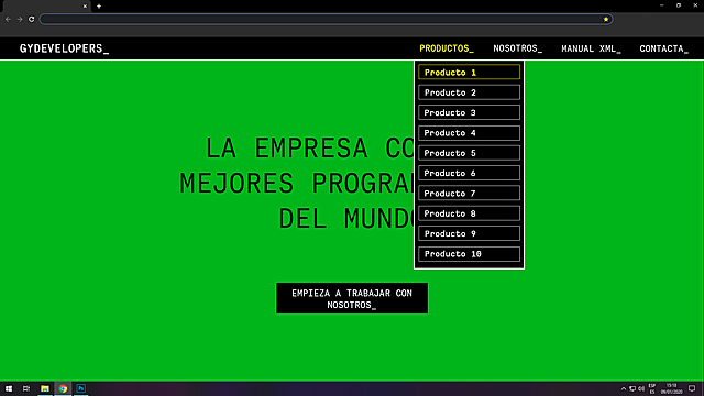 Borrador de la pagina