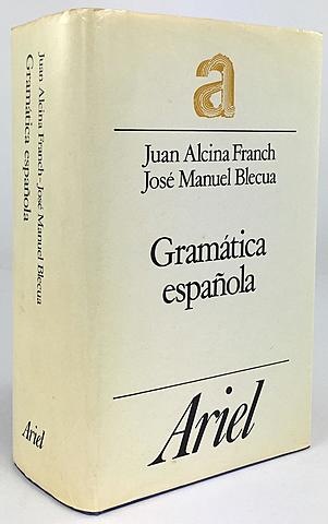 Juan Alcina y José Manuel Blecua