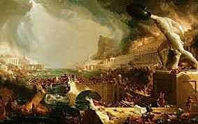 The fall of the Roman empire
