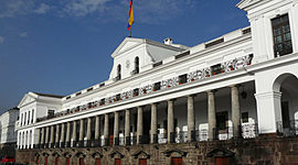 Timeline: Presidentes izquierdistas del Ecuador de fines del siglo XX y principios del XXI