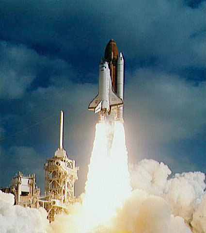 Lancement du satellite Hubble