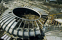 accident mortel sur le chantier du stade Olympique