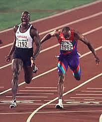 Bailey remporte le 100m