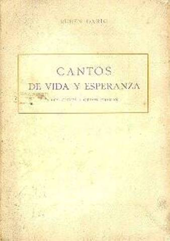 Publicación cantos de Vida y esperanza