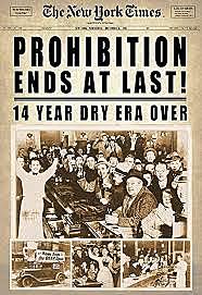 Prohibition Ends!
