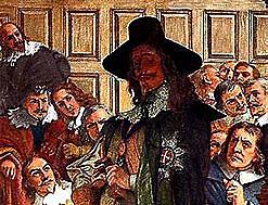 king charles and  parlimet