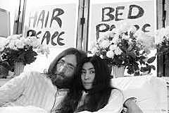 Le « bed-in » de John Lennon et Yoko Ono au Hilton de Montréal(Canada)