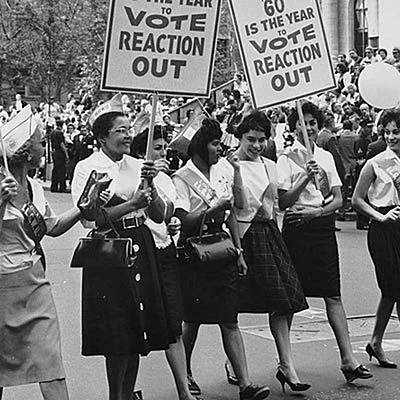 Timeline: Derecho del sufragio en mujeres