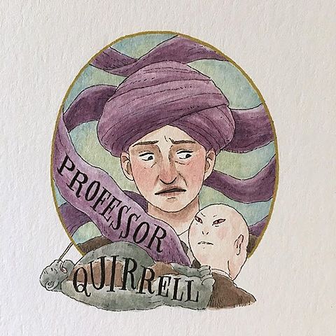 Harry goes through to the next chamber